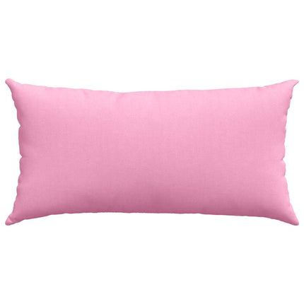 Sofakuddar 2 st tyg Rosa 80 x 40 cm