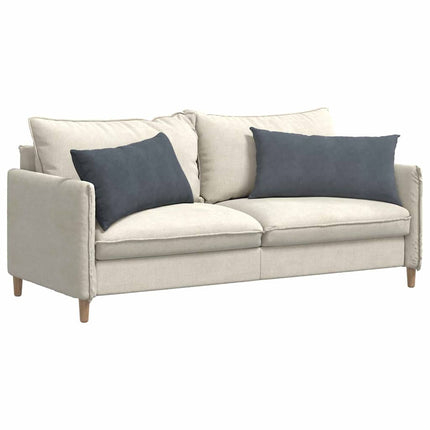 Sofakuddar 2 pcs Mörkgrå 80 x 40 cm Kordread tyg