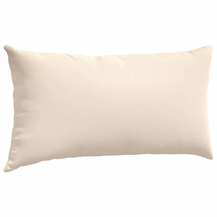 Sofakuddar 2 pcs Beige 80 x 40 cm tyg