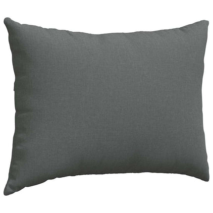 Sofakuddar 2 pcs Mörkgrå 70 x 50 cm tyg