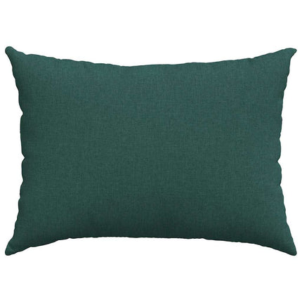 Sofakuddar 2 pcs Mörkgrön 70 x 50 cm tyg