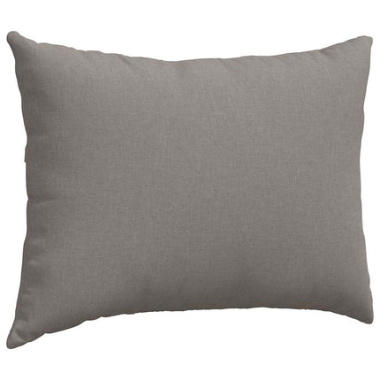 Sofakuddar 2 st tyg Taupe 70 x 50 cm