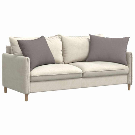 Sofakuddar 2 st tyg Taupe 70 x 50 cm