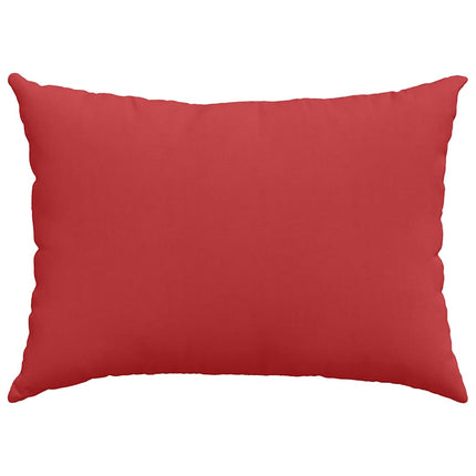 Sofakuddar 2 pcs Röd 70 x 50 cm tyg