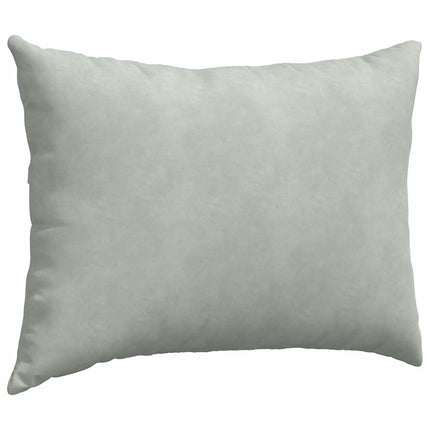 Sofakuddar 2 pcs Ljusgrå 70 x 50 cm Kordread tyg