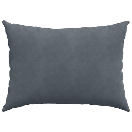 Sofakuddar 2 pcs Mörkgrå 70 x 50 cm Kordread tyg