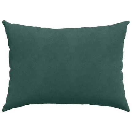 Sofakuddar 2 pcs Mörkgrön 70 x 50 cm Kordread tyg