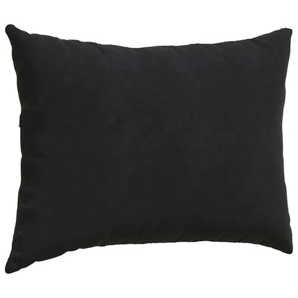 Sofakuddar 2 pcs Svart 70 x 50 cm Kordread tyg