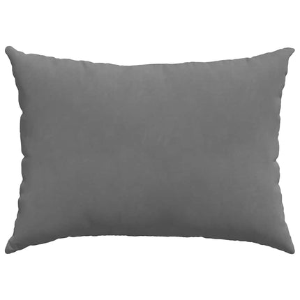 Sofakuddar 2 pcs Mörkgrå 70 x 50 cm tyg