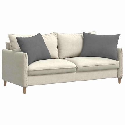 Sofakuddar 2 pcs Mörkgrå 70 x 50 cm tyg
