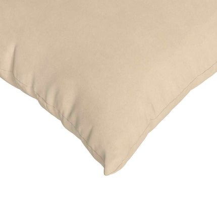 Sofakuddar 2 pcs Kräm 70 x 50 cm tyg