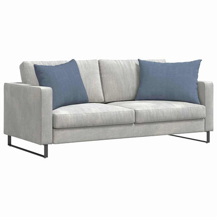 Sofakuddar 2 pcs Blå 70 x 50 cm Kordread tyg