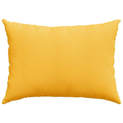 Sofakuddar 2 pcs Ljusgul 70 x 50 cm Kordread tyg