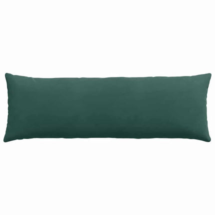 Sofakuddar 2 pcs Mörkgrön 120 x 40 cm Kordread tyg