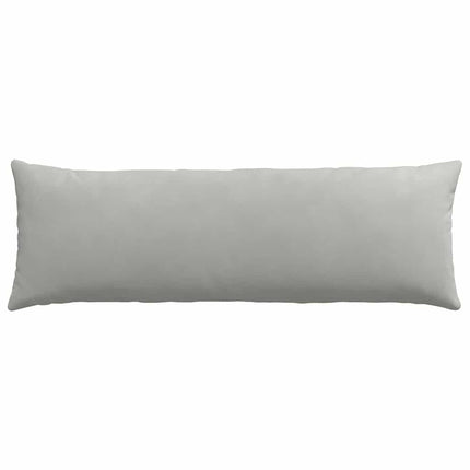 Sofakuddar 2 pcs Ljusgrå 120 x 40 cm tyg
