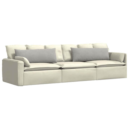 Sofakuddar 2 pcs Ljusgrå 120 x 40 cm tyg