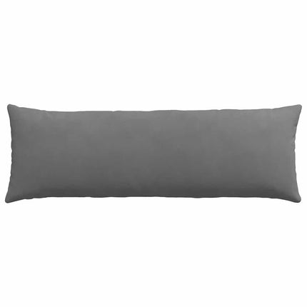 Sofakuddar 2 pcs Mörkgrå 120 x 40 cm tyg