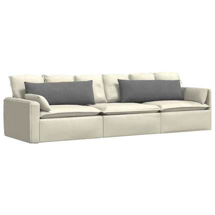 Sofakuddar 2 pcs Mörkgrå 120 x 40 cm tyg