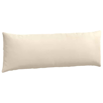 Sofakuddar 2 pcs Beige 120 x 40 cm tyg