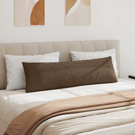 Sofakuddar 2 pcs Brun 145 x 40 cm tyg