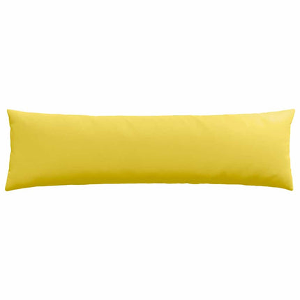 Sofakuddar 2 pcs Ljusgul 145 x 40 cm tyg