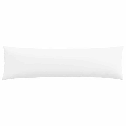 Sofakuddar 2 pcs Vit 145 x 40 cm tyg