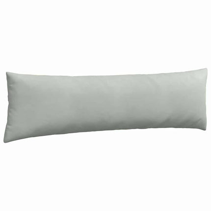 Sofakuddar 2 pcs Ljusgrå 145 x 40 cm Kordread tyg