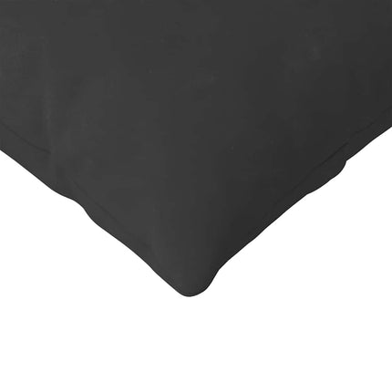 Sofakuddar 2 pcs Svart 145 x 40 cm tyg