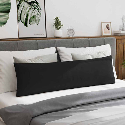 Sofakuddar 2 pcs Svart 145 x 40 cm tyg