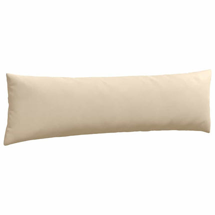 Sofakuddar 2 pcs Kräm 145 x 40 cm tyg