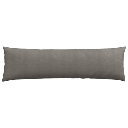 Sofakuddar 2 pcs Ljusgrå 145 x 40 cm Kordread tyg