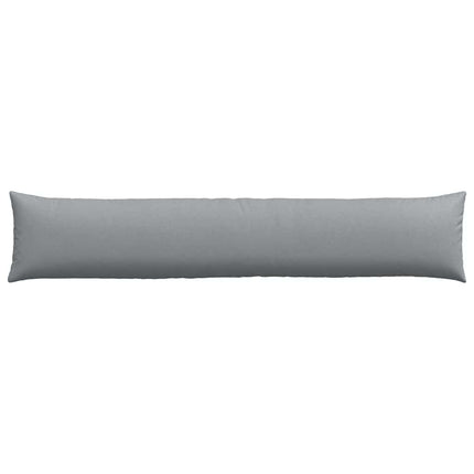 Sofakuddar 2 st tyg Ljusgrå 200 x 40 cm