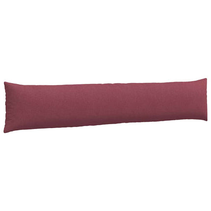 Sofakuddar 2 st tyg Vinröd 200 x 40 cm