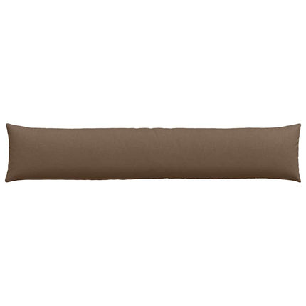 Sofakuddar 2 pcs Brun 200 x 40 cm tyg