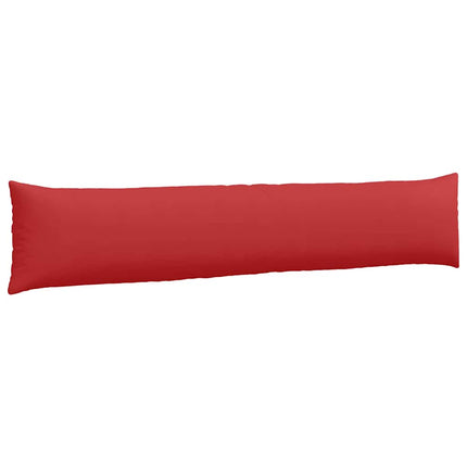 Sofakuddar 2 st tyg Röd 200 x 40 cm