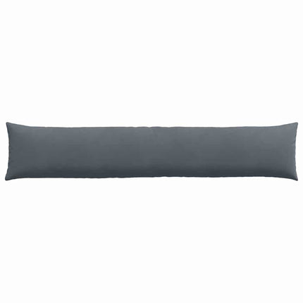 Sofakuddar 2 pcs Mörkgrå 200 x 40 cm Kordread tyg