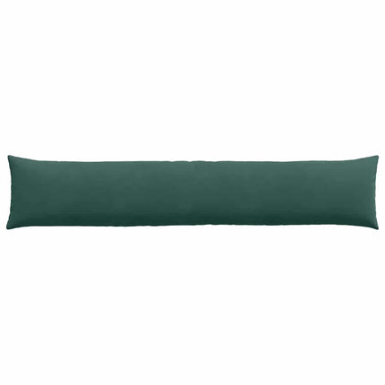 Sofakuddar 2 pcs Mörkgrön 200 x 40 cm Kordread tyg