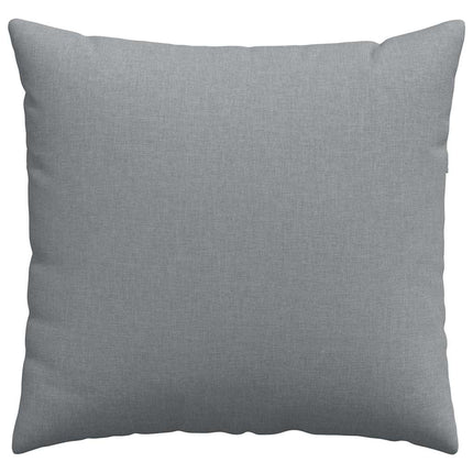 Sofakuddar 2 pcs Ljusgrå 45 x 45 cm tyg