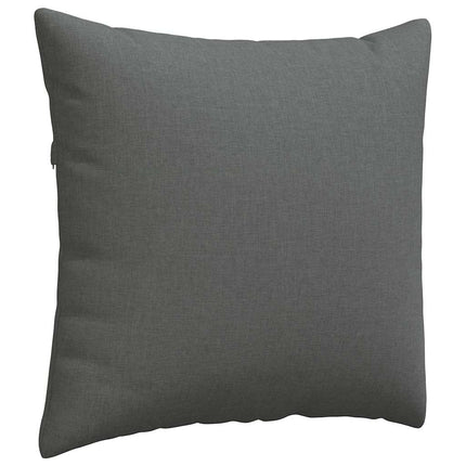 Sofakuddar 2 pcs Mörkgrå 45 x 45 cm tyg