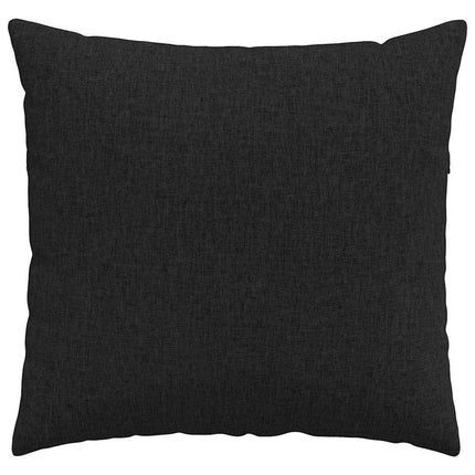 Sofakuddar 2 pcs Svart 45 x 45 cm tyg
