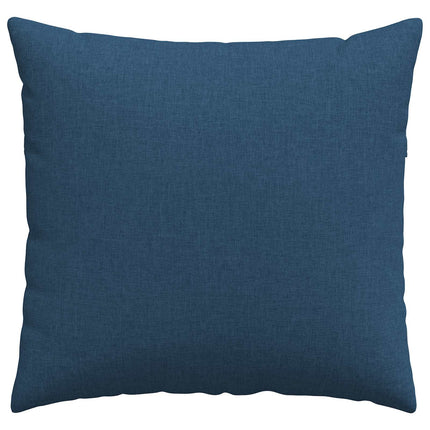 Sofakuddar 2 pcs Blå 45 x 45 cm tyg