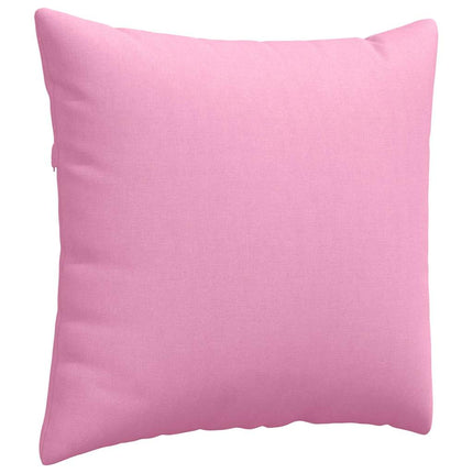 Sofakuddar 2 pcs Rosa 45 x 45 cm tyg