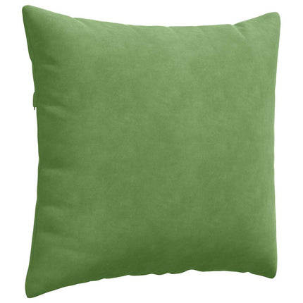 Sofakuddar 2 pcs Ljusgrön 45 x 45 cm Kordread tyg