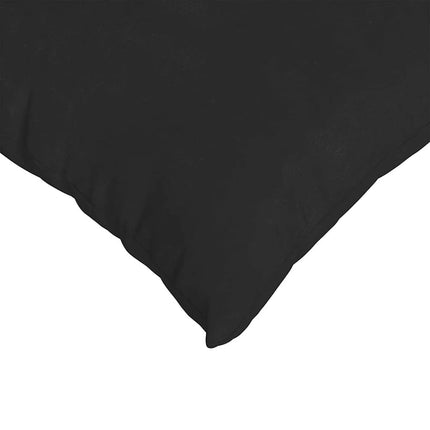 Sofakuddar 2 pcs Svart 45 x 45 cm tyg