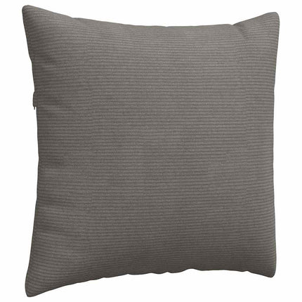 Sofakuddar 2 pcs Ljusgrå 45 x 45 cm Kordread tyg
