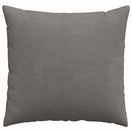 Sofakuddar 2 pcs Ljusgrå 45 x 45 cm Kordread tyg