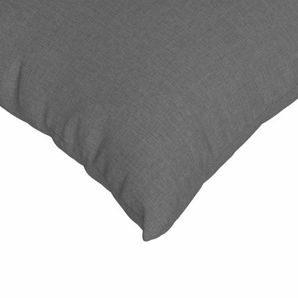 Sofakuddar 2 pcs Mörkgrå 50 x 50 cm tyg