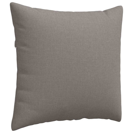 Sofakuddar 2 pcs Taupe 50 x 50 cm tyg