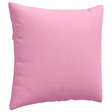 Sofakuddar 2 pcs Rosa 50 x 50 cm tyg