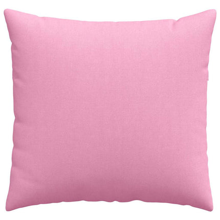 Sofakuddar 2 st tyg Rosa 50 x 50 cm